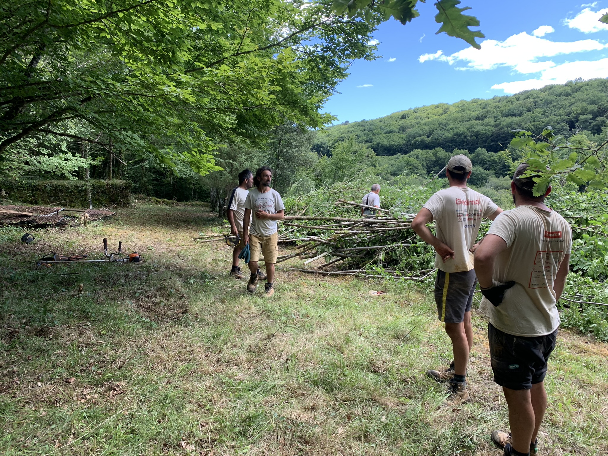 Inspection du chantier