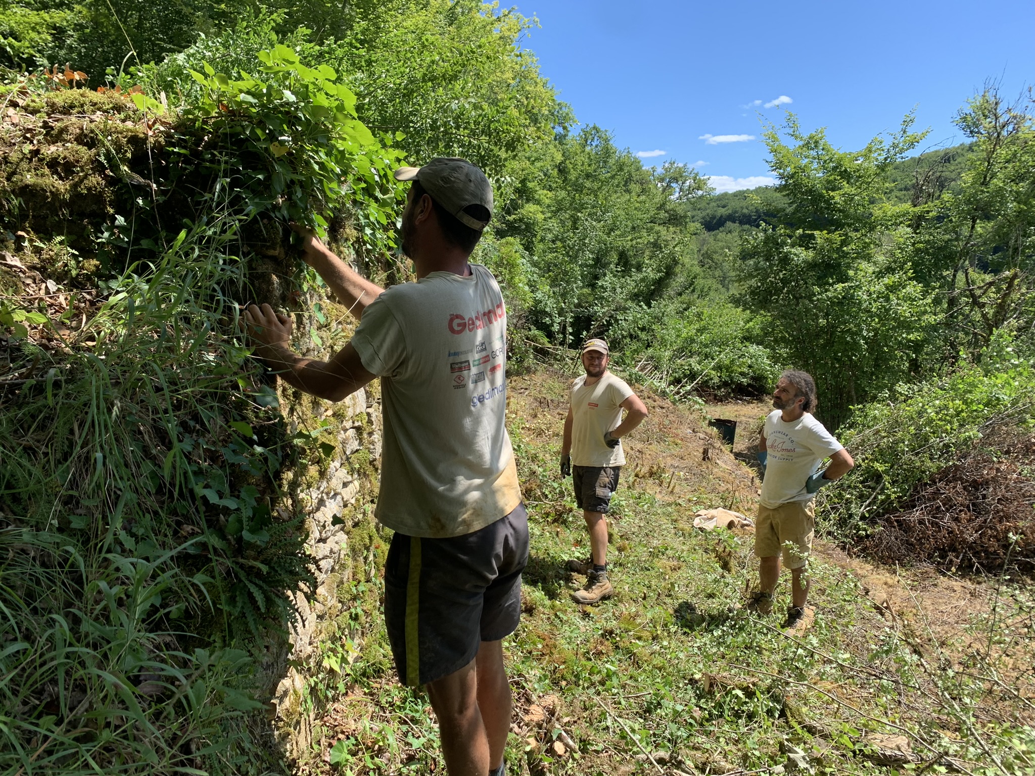 Chantier des jardins suspendus